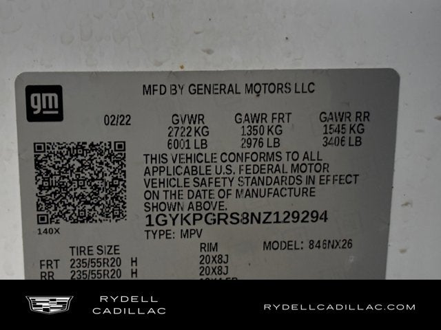 2022 Cadillac XT6 Sport