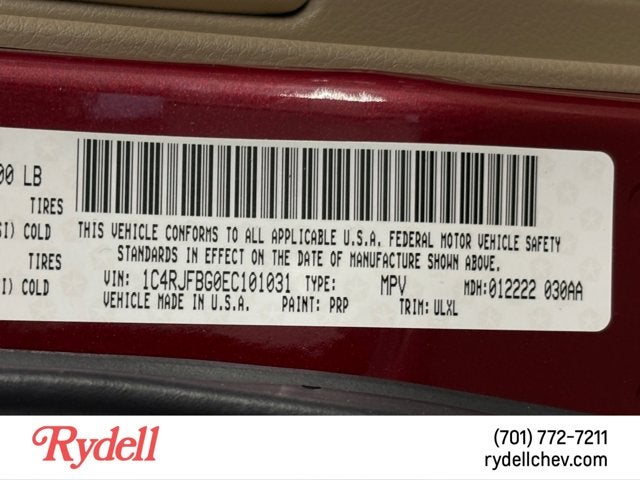 2014 Jeep Grand Cherokee Limited