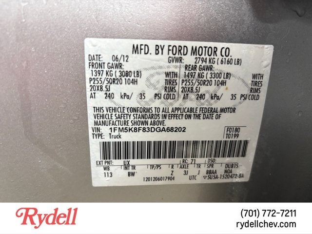 2013 Ford Explorer Limited