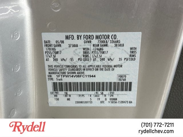 2008 Ford F-150 XLT