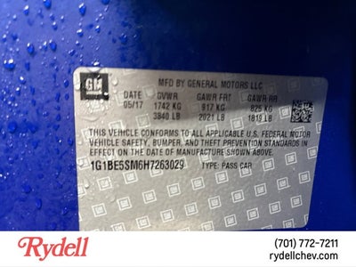 2017 Chevrolet Cruze LT