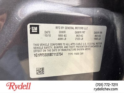 2011 Chevrolet Cruze LT w/1LT