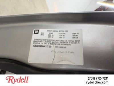 2004 Buick Park Avenue base