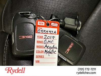 2018 GMC Acadia SLT
