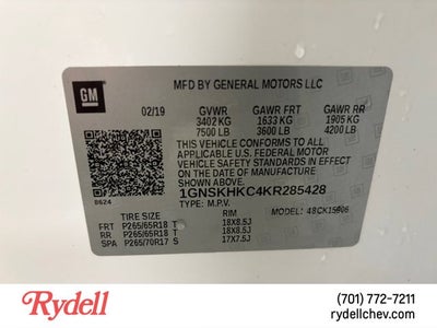 2019 Chevrolet Suburban LT