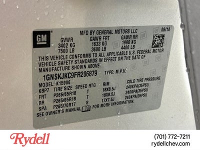2015 Chevrolet Suburban LT