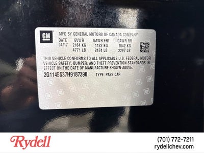 2017 Chevrolet Impala Premier