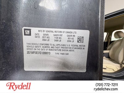 2012 Chevrolet Impala LS Fleet