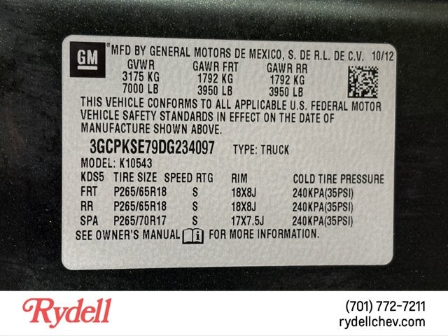 2013 Chevrolet Silverado 1500 LT