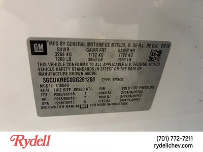 2016 Chevrolet Silverado 1500 LT