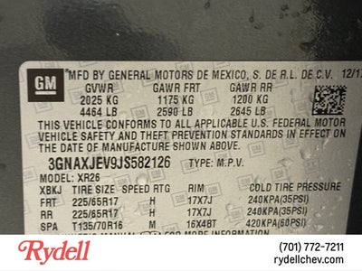 2018 Chevrolet Equinox LT