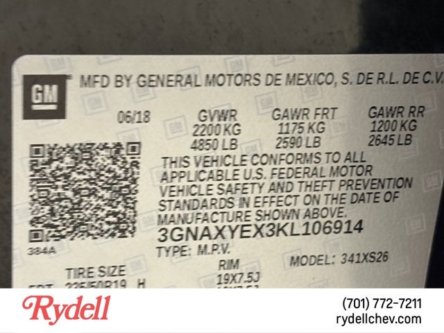 2019 Chevrolet Equinox Premier
