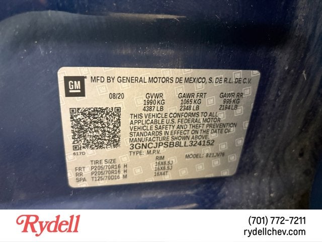 2020 Chevrolet Trax LT