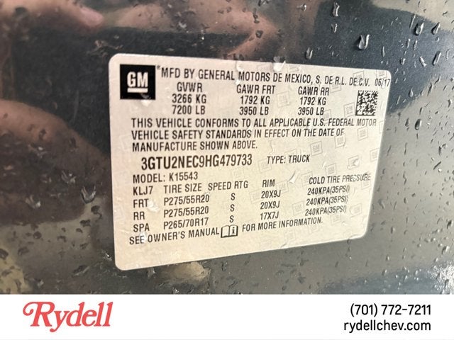 2017 GMC Sierra 1500 SLT