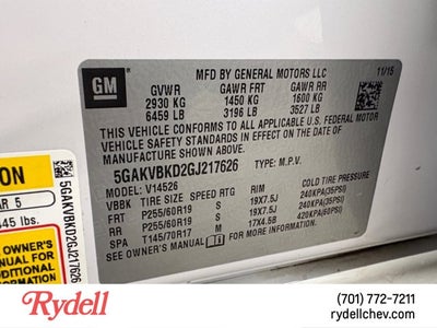 2016 Buick Enclave Leather