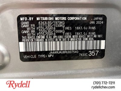 2024 Mitsubishi Outlander Sport 2.0 ES AWC